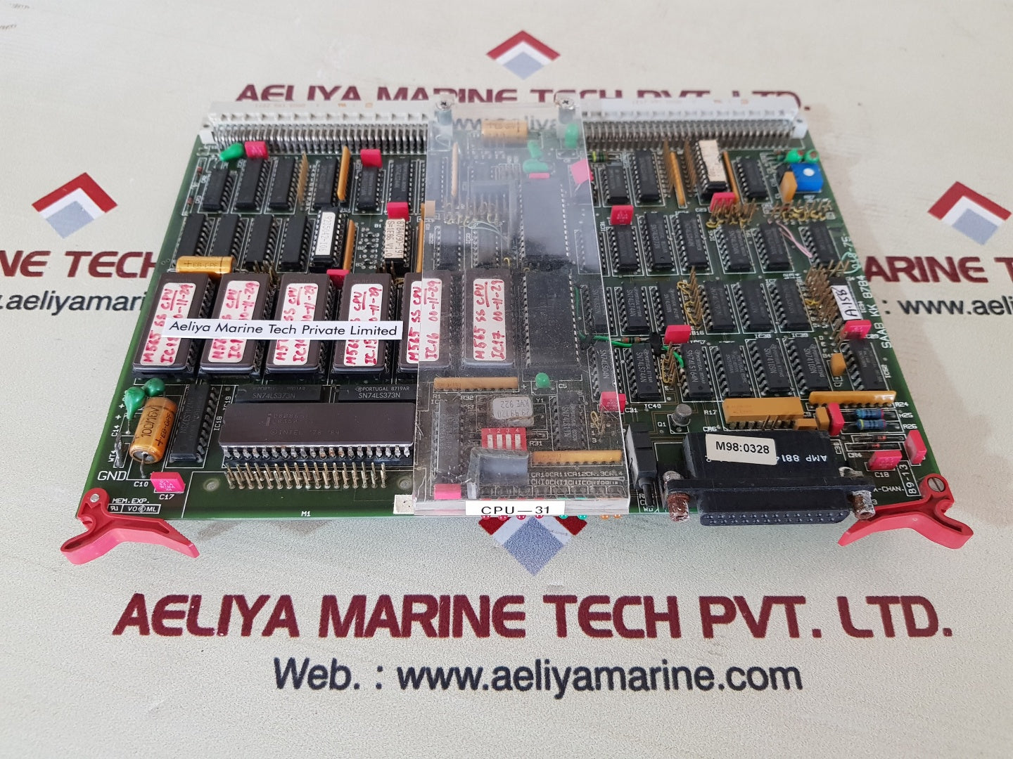 Saab marine cpu-31 pcb card kk 8784 010-75-4 f
