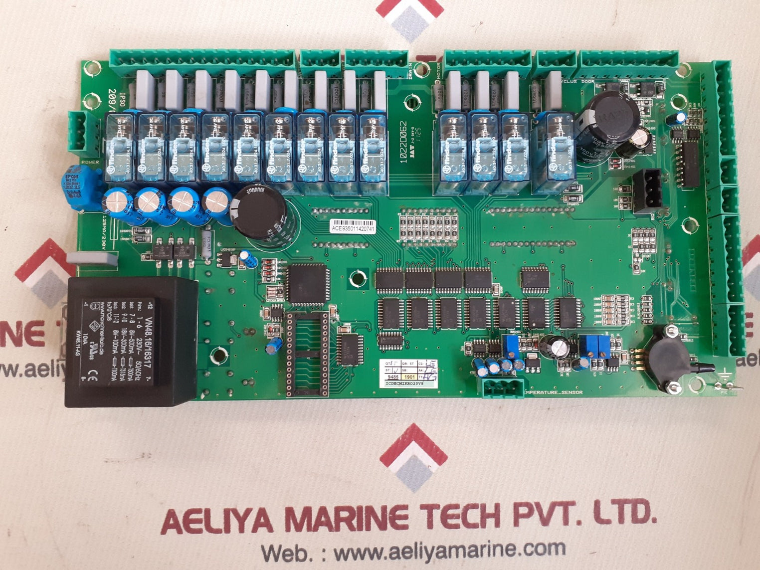 Declerck ipso 209/00440/70 micr020/f washer control board