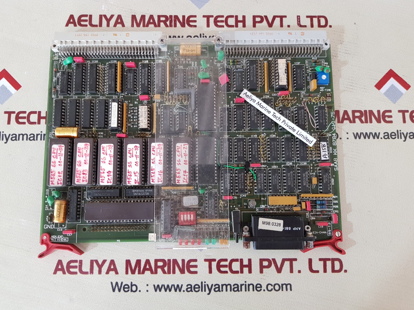 Saab marine cpu-31 pcb card kk 8784 010-75-4 f