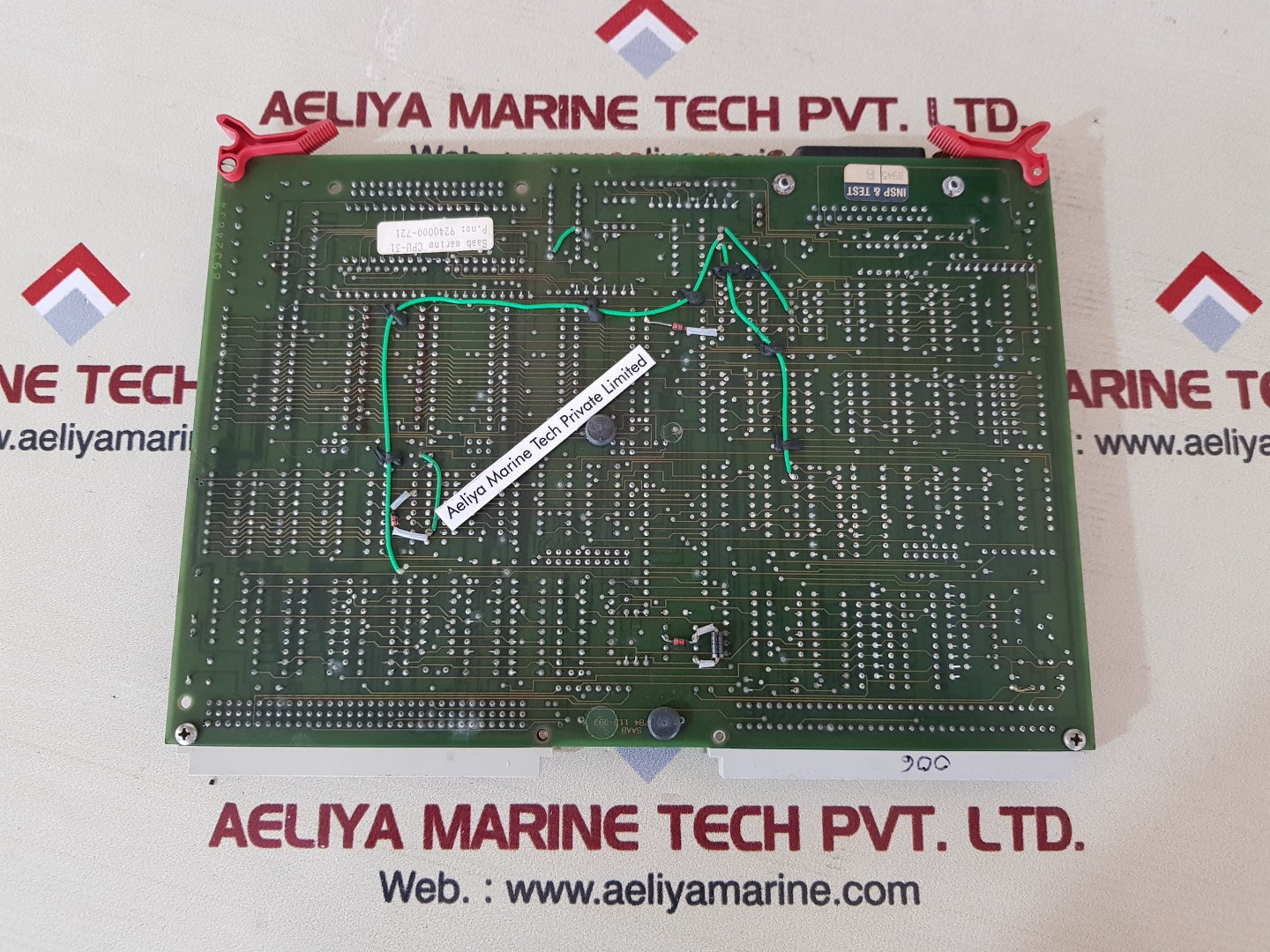 Saab marine cpu-31 pcb card kk 8784 010-75-4 f