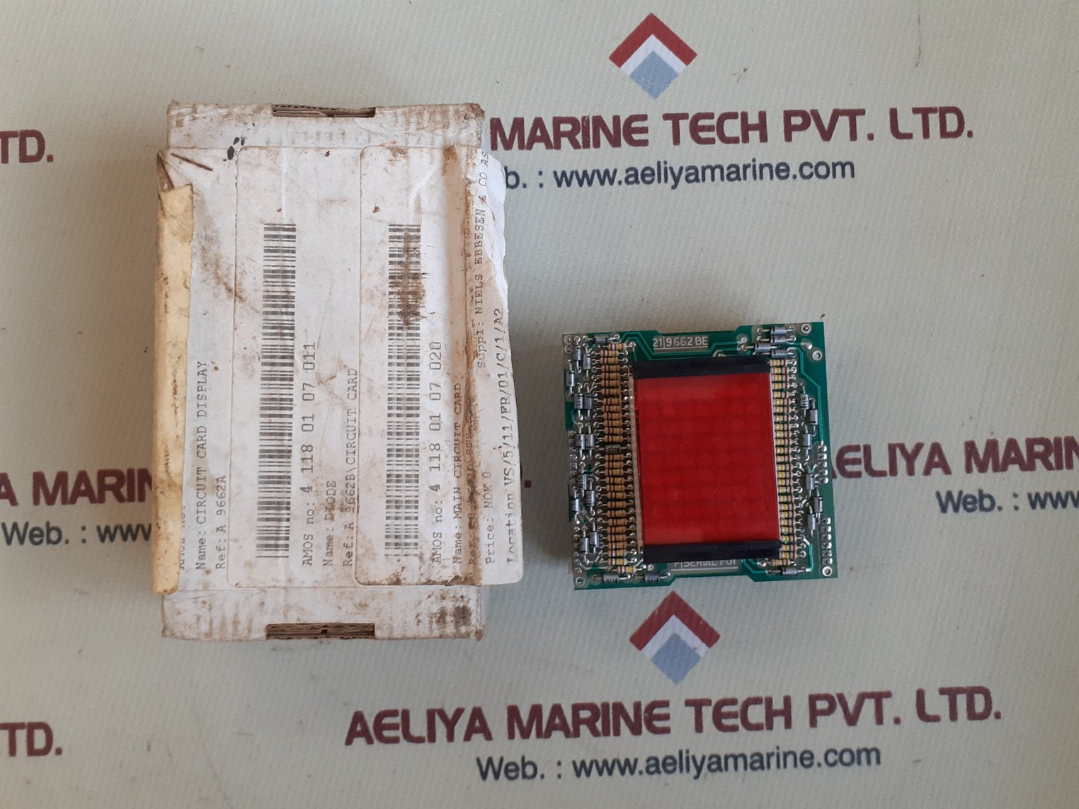21/9662be circuit card display