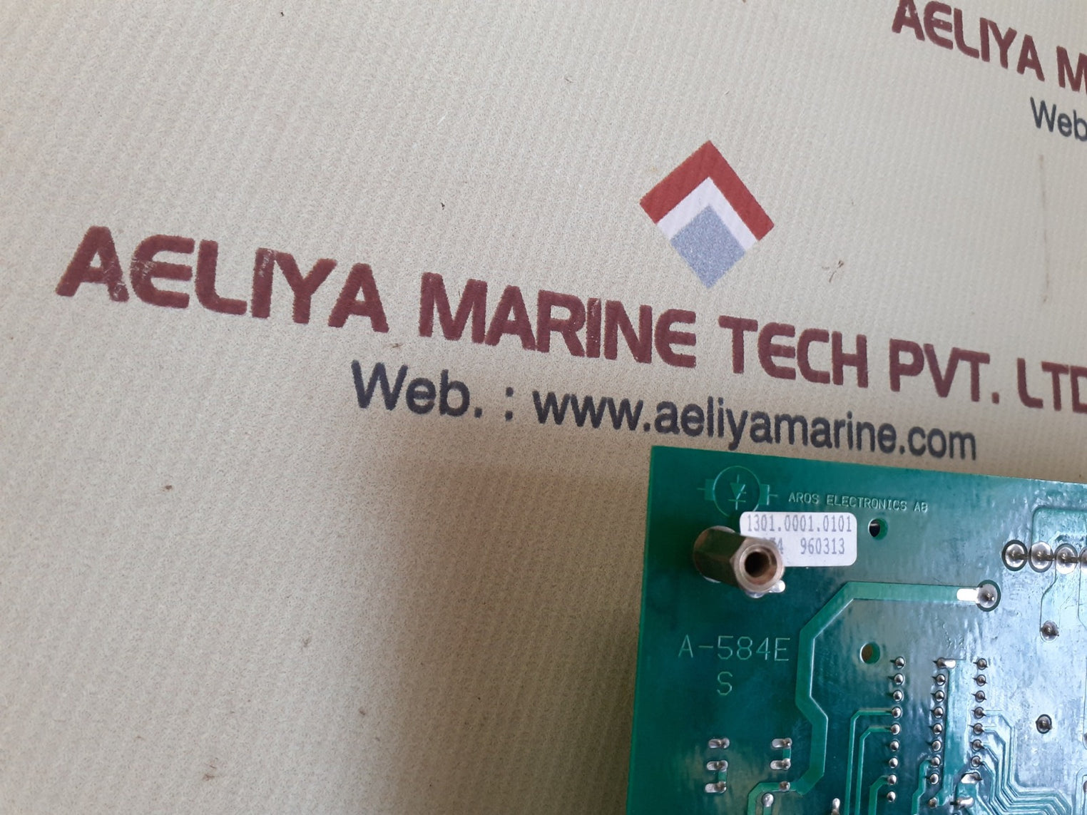 Aros electronics a-584e pcb card