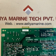 Kone v3f20 inverter board 472982 h05