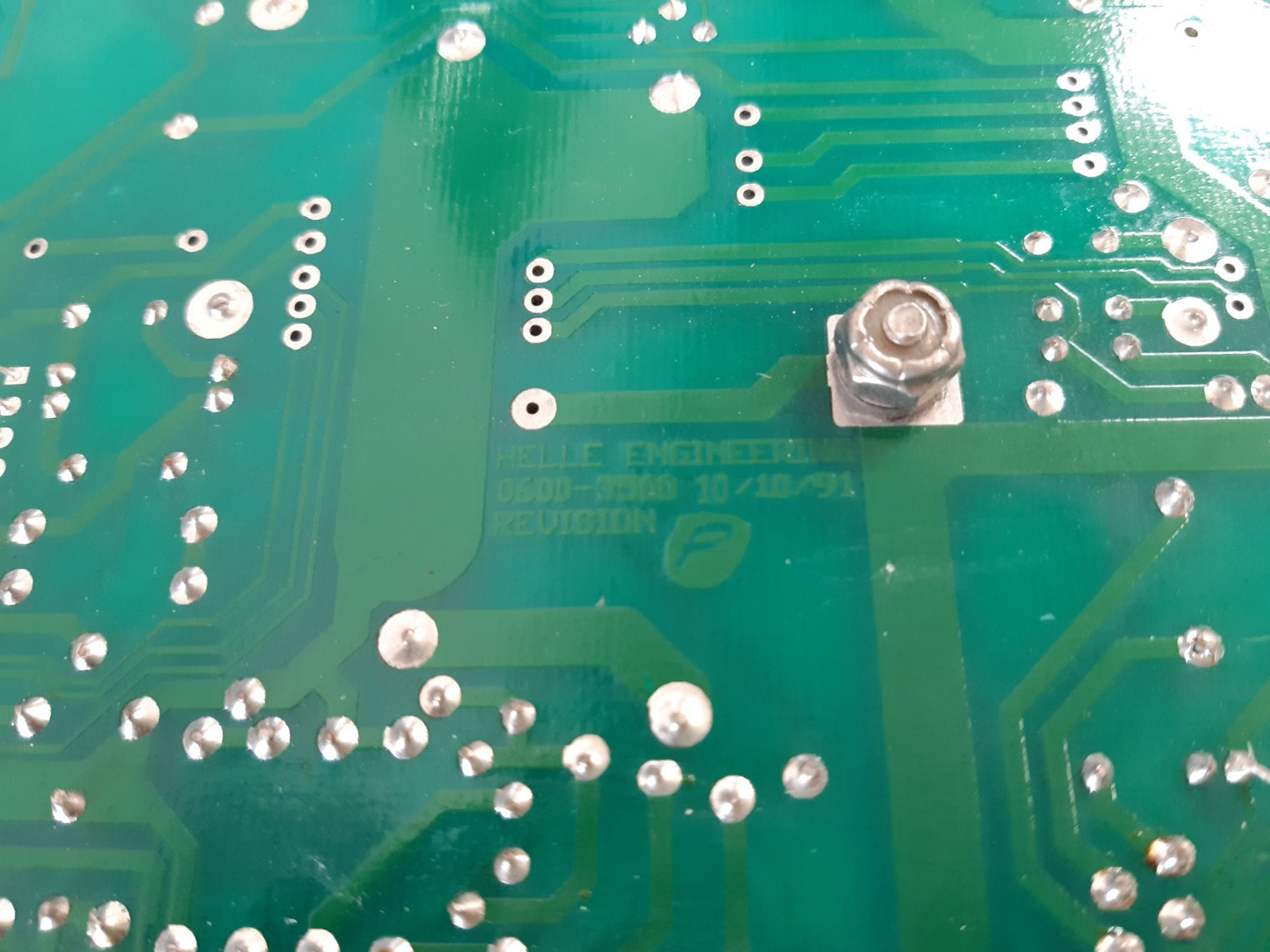 Helle engineering 0600-3500 pcb card