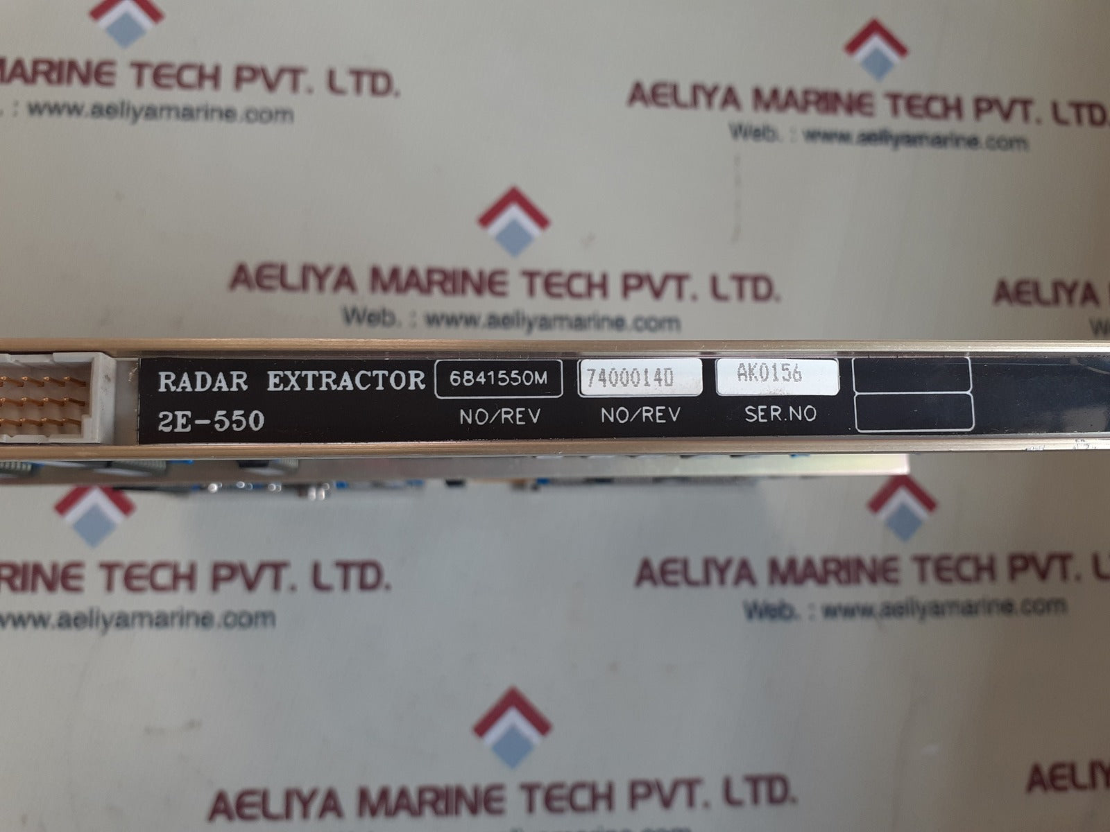 Norcontrol /kongsberg hfr100007a radar extractor 2e-550