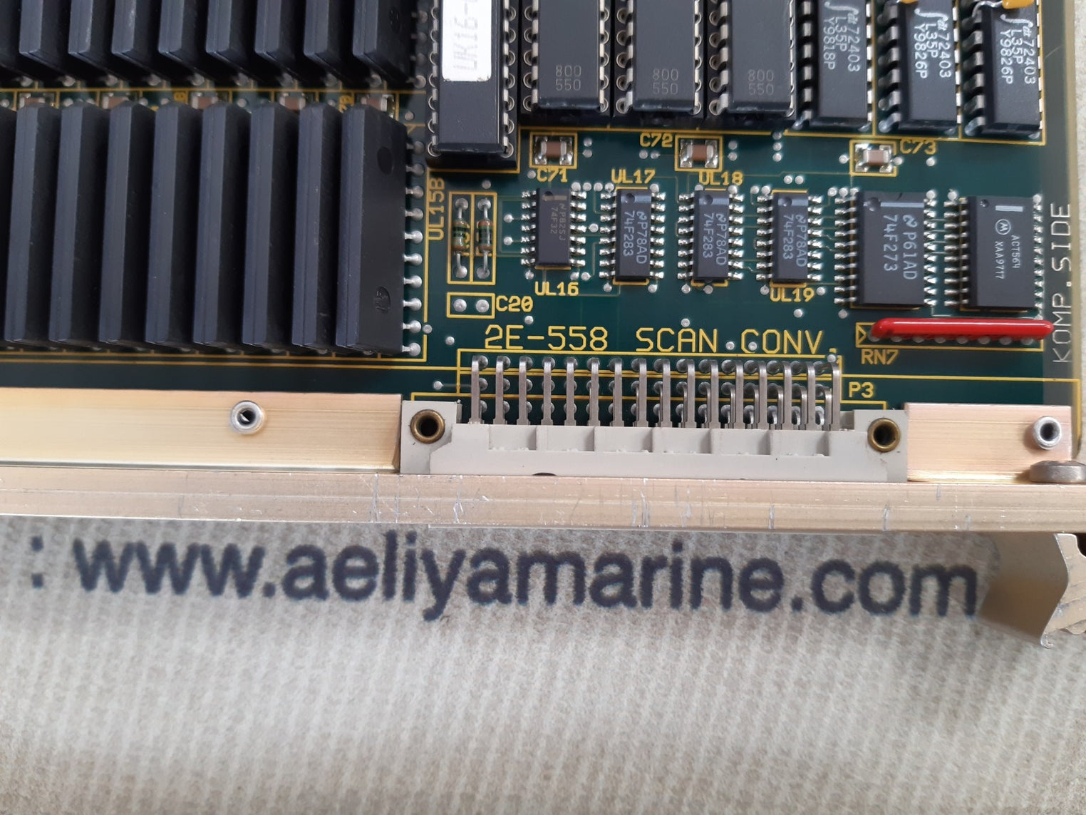 Norcontrol 2e-558 pcb card hfr 100030a