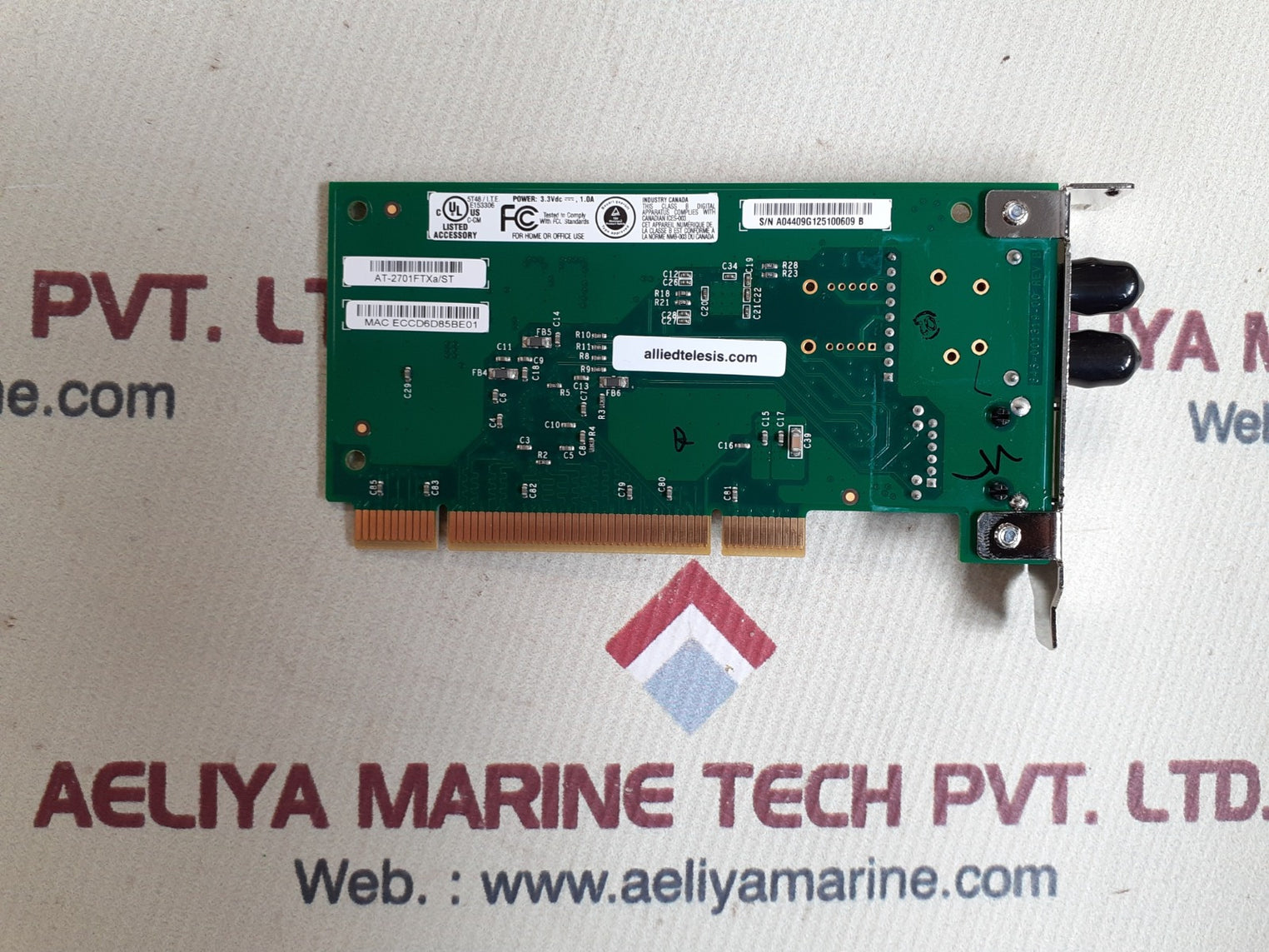 Allied telesis at-2701ftxa/st pcb card