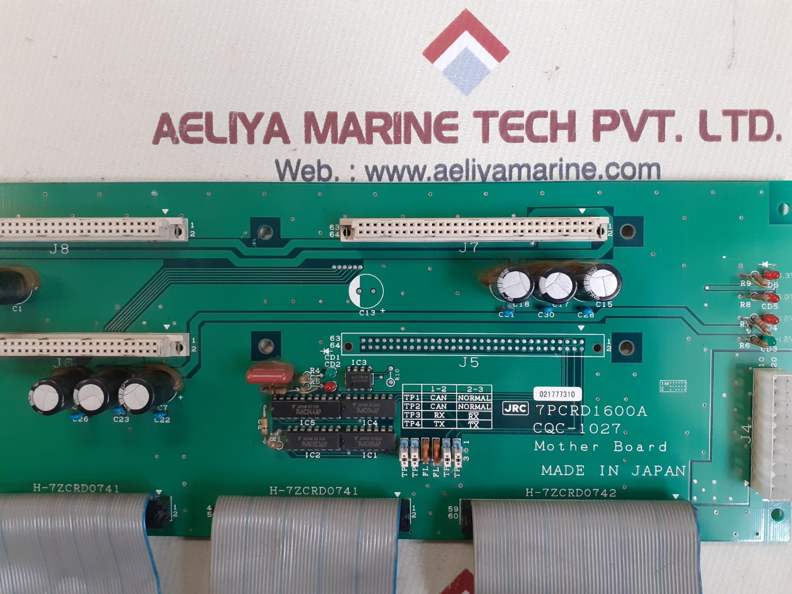 jrc cqc-1027 pcb card 7pcrd1600a