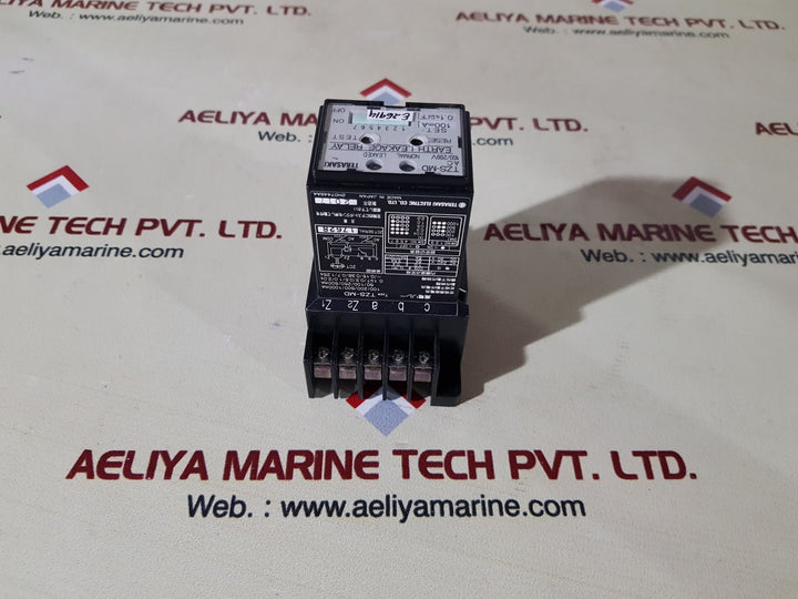Terasaki Tzs-md Earth Leakage Relay Ac 100/200V