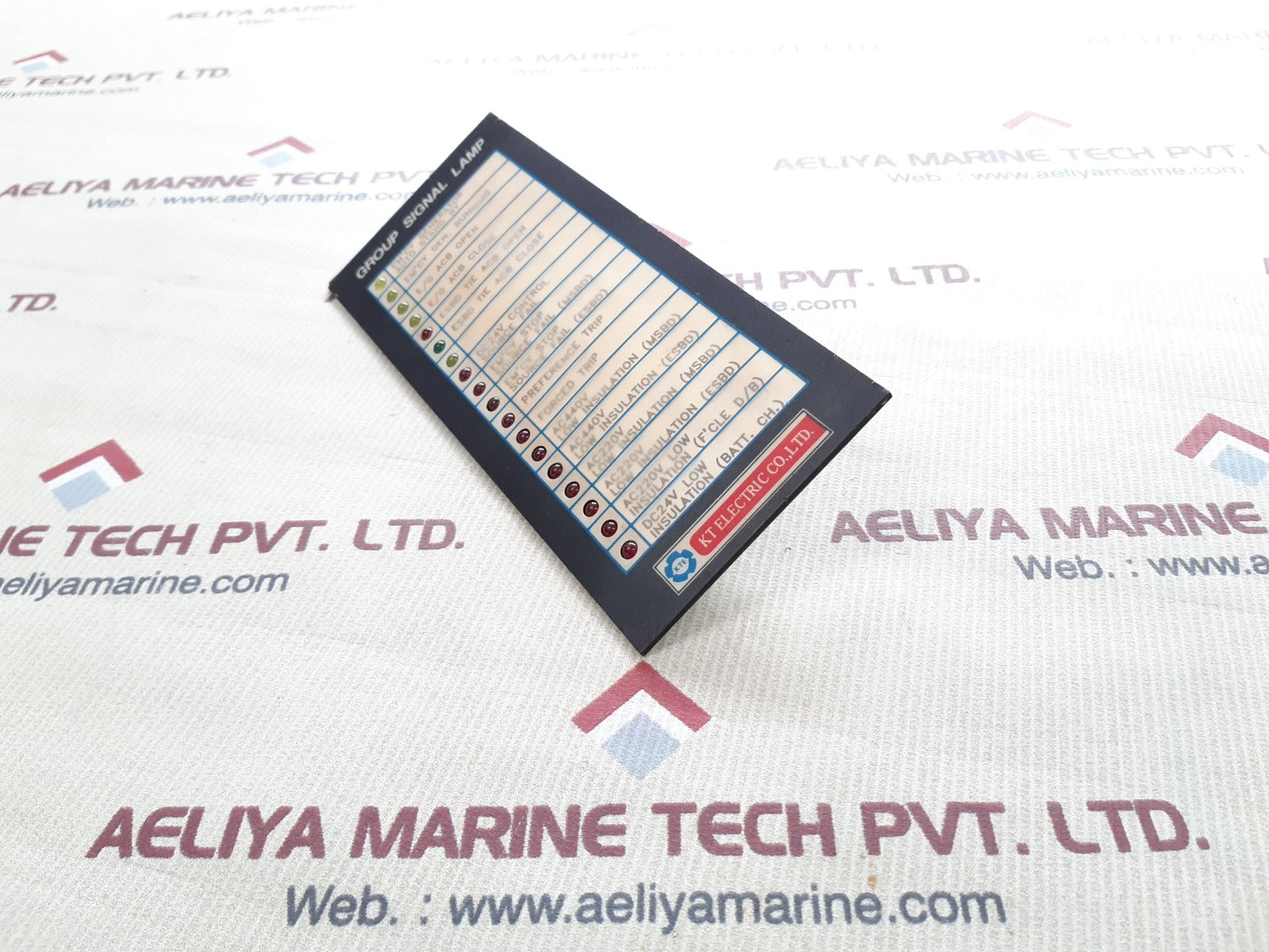 Kt electric co.,ltd group signal lamp unit