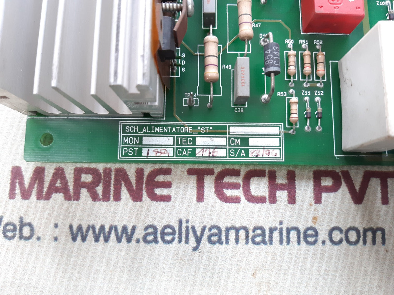 N.sicon 6`682`4 pcb card