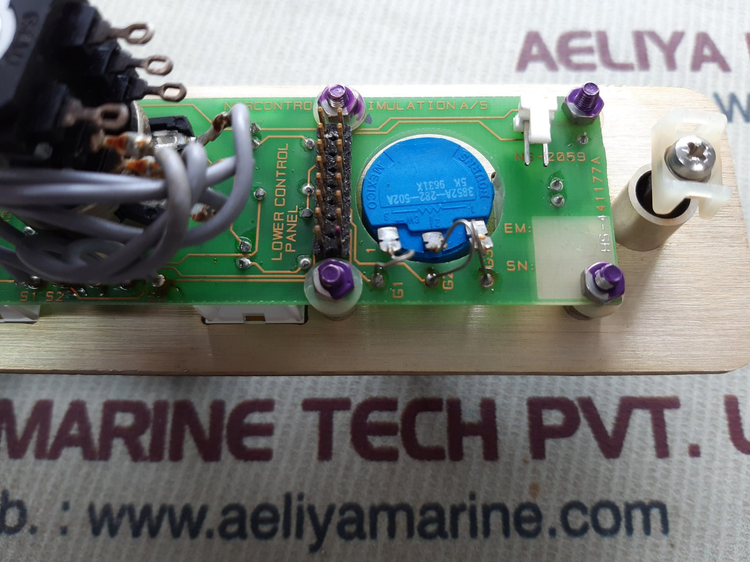 Norcontrol ns-2059 pcb card