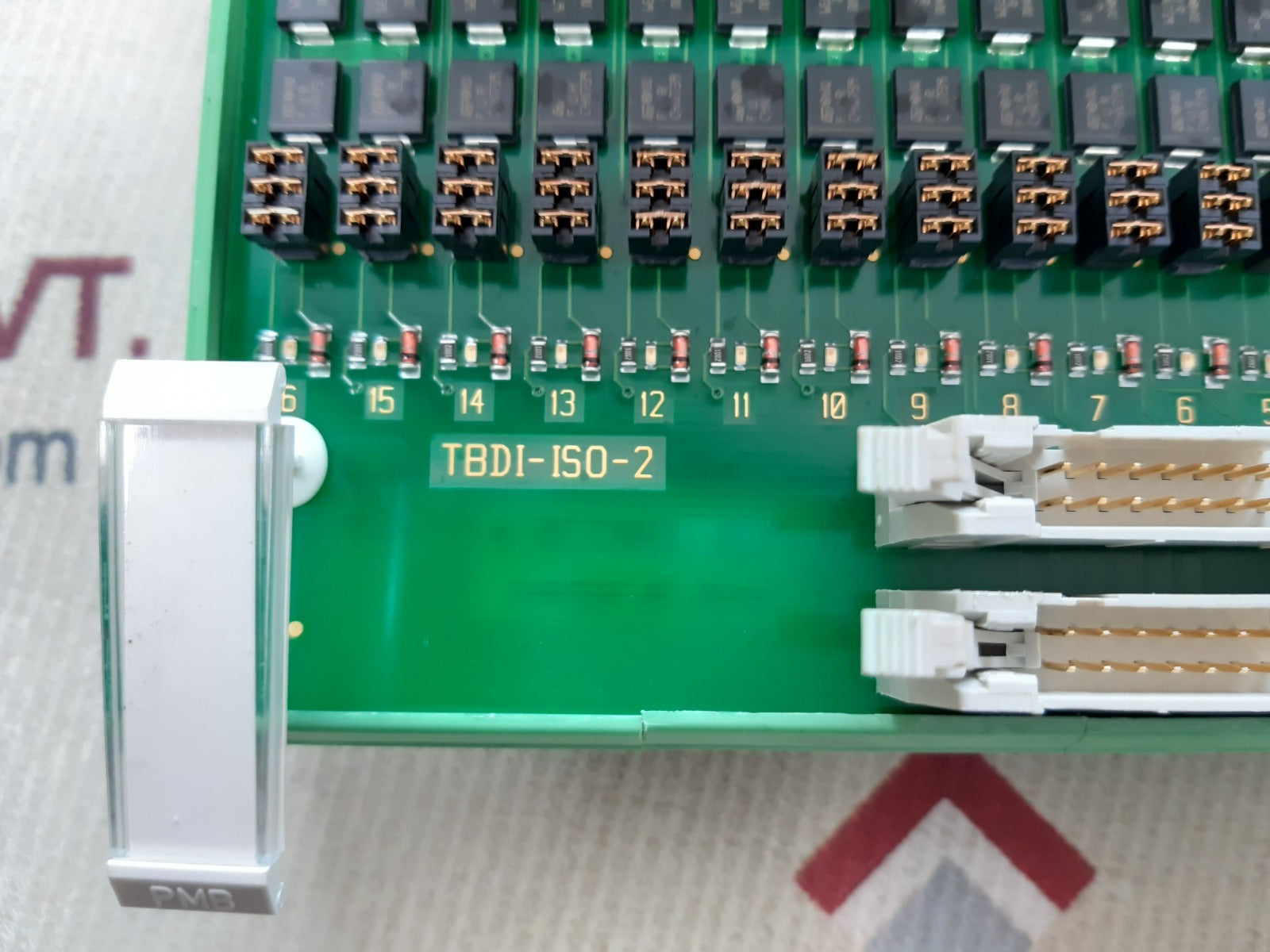 Kongsberg tbdi-iso-2 interface circuit board 600227 rev.A