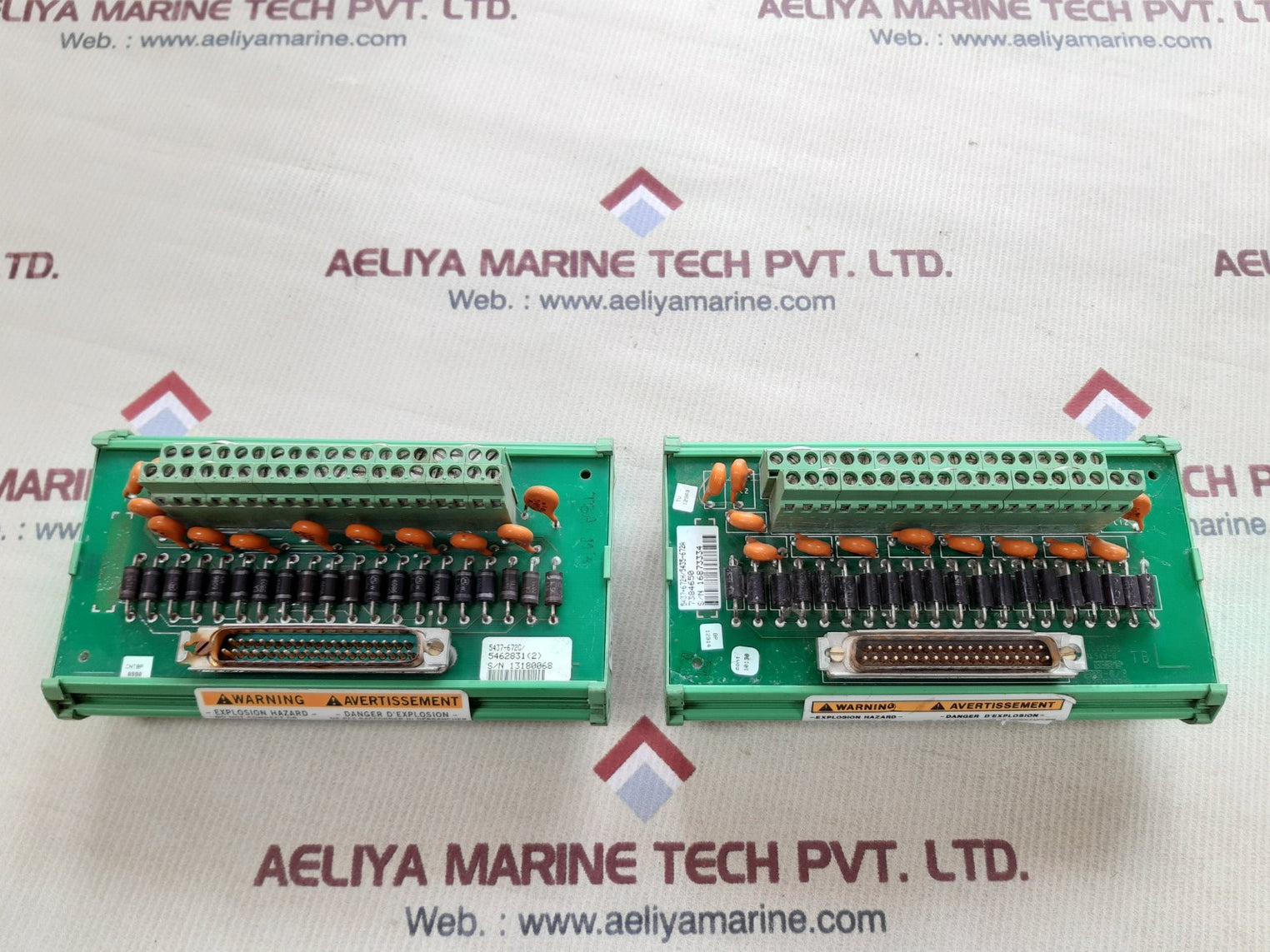 Woodward 5437-672 netcon field terminal module rev H