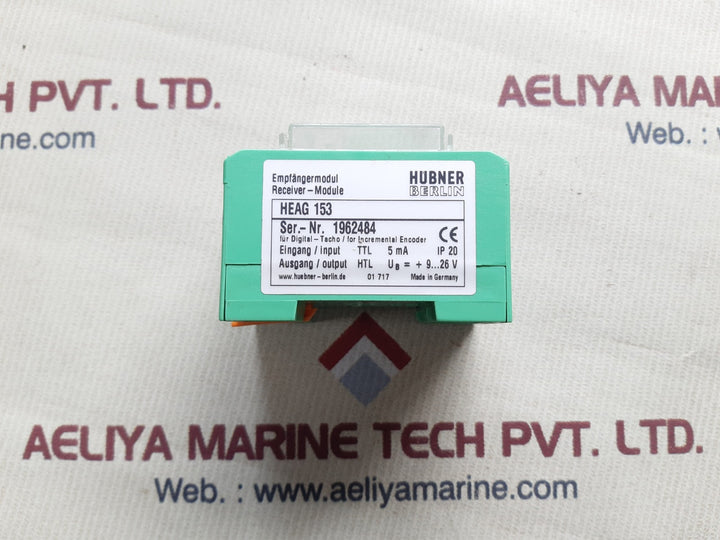 Hubner berlin heag-153 receiver-module used