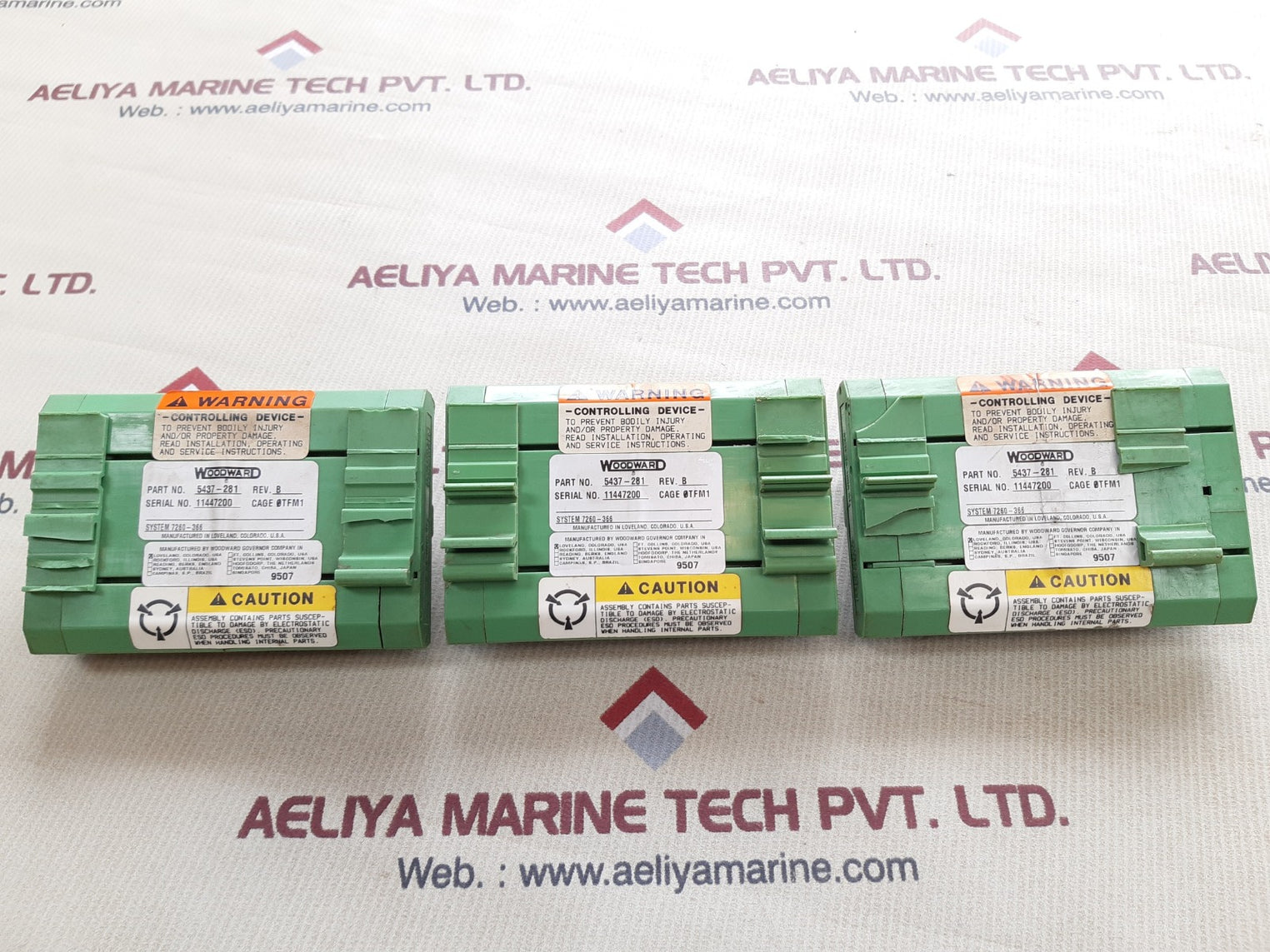 Woodward 5437-281 analog module