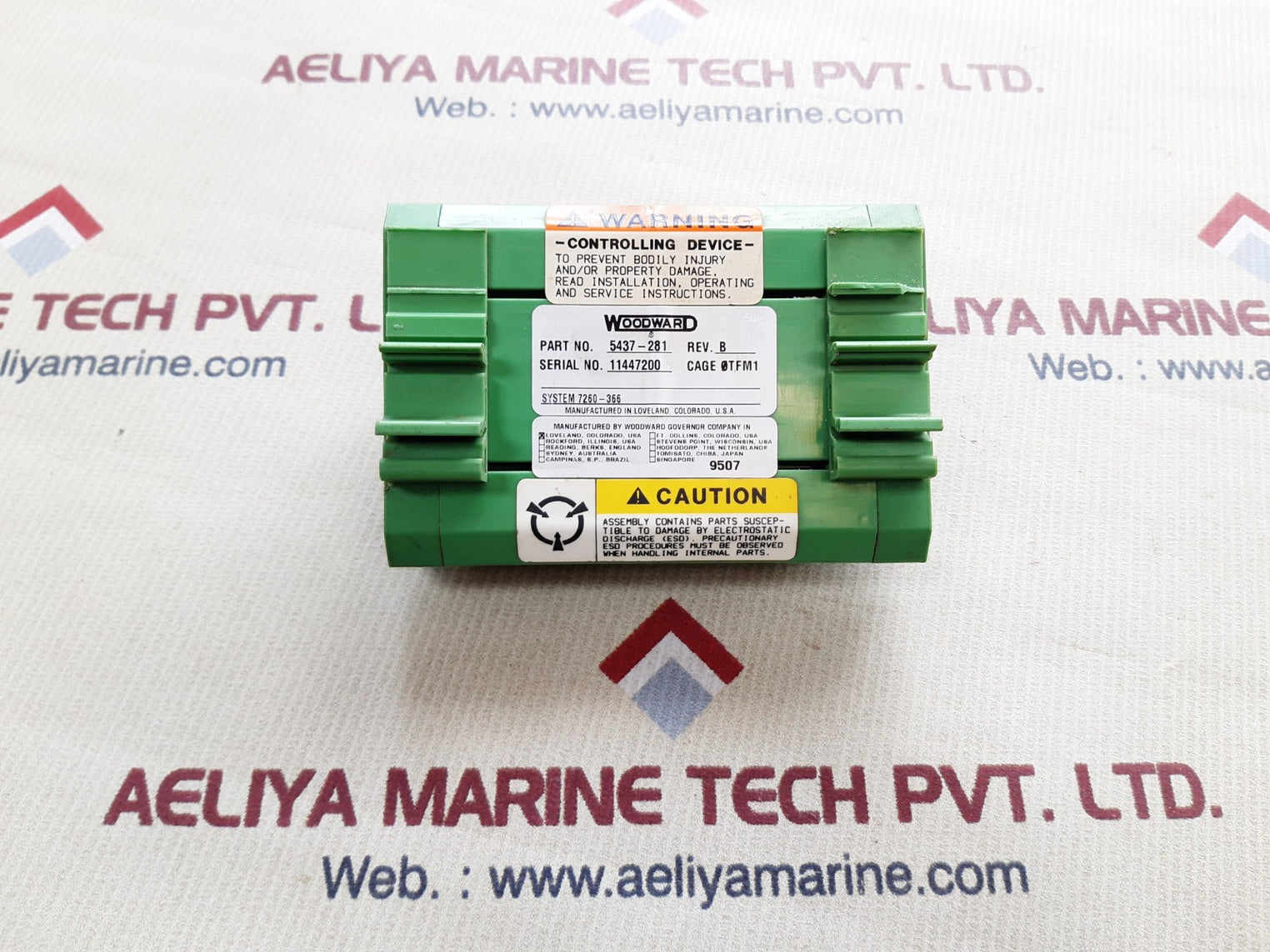 Woodward 5437-281 analog module