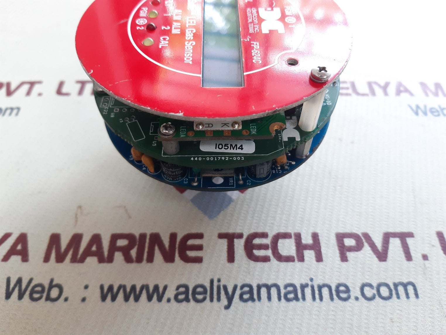 Detcon fp-624c microsafe lel gas sensor