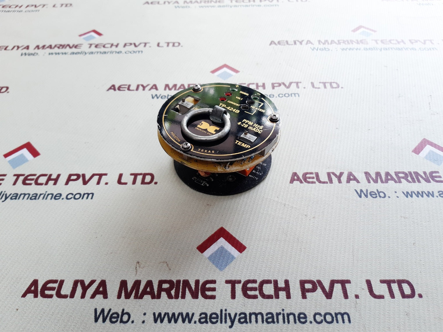 Detcon tp-424b ppm h2s 4-20 madc monitoring system