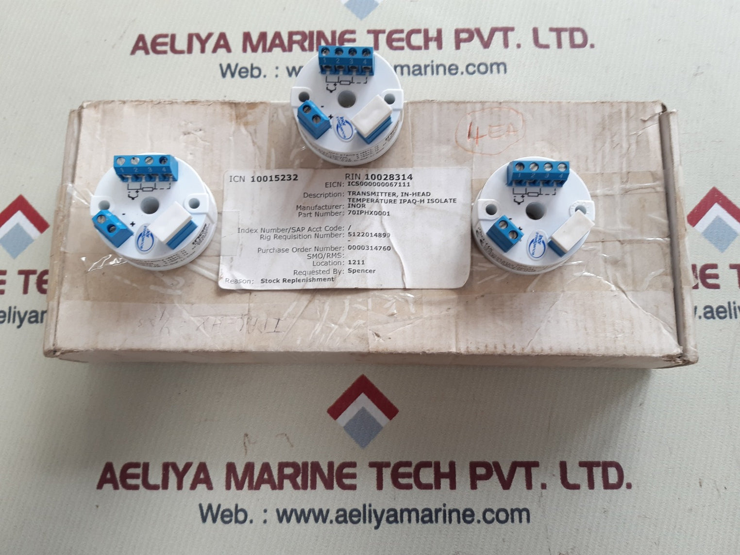 Inor 70iphx0001 head mount transmitter