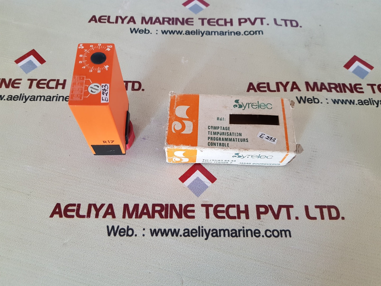 Syrelec tvrl time delay relay