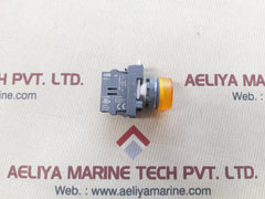 Abb mlb-1 lamp yellow light with contact block
