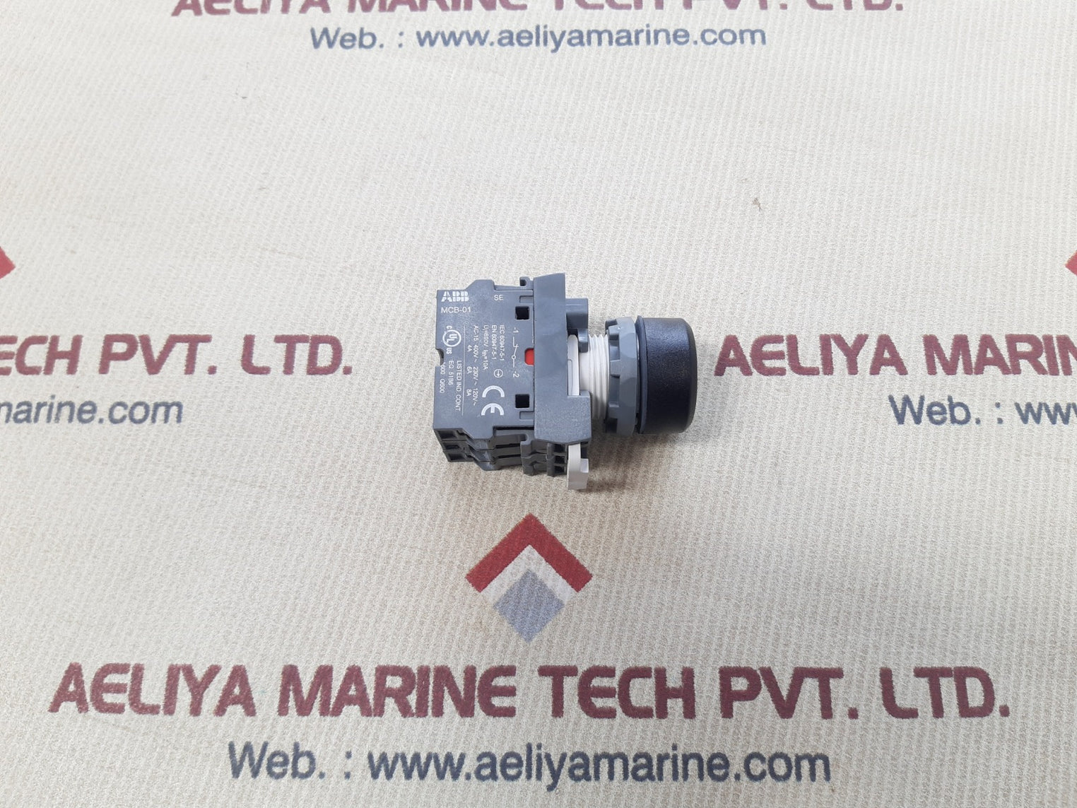 Abb mcb-01 green light with contact block