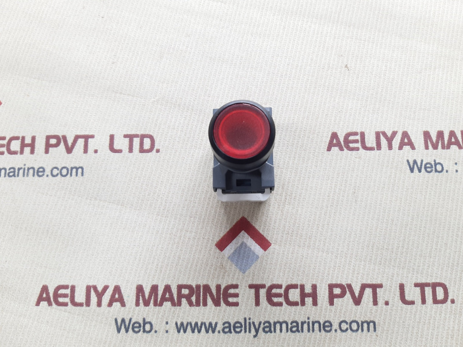 Abb mcb-01 red light with contact block