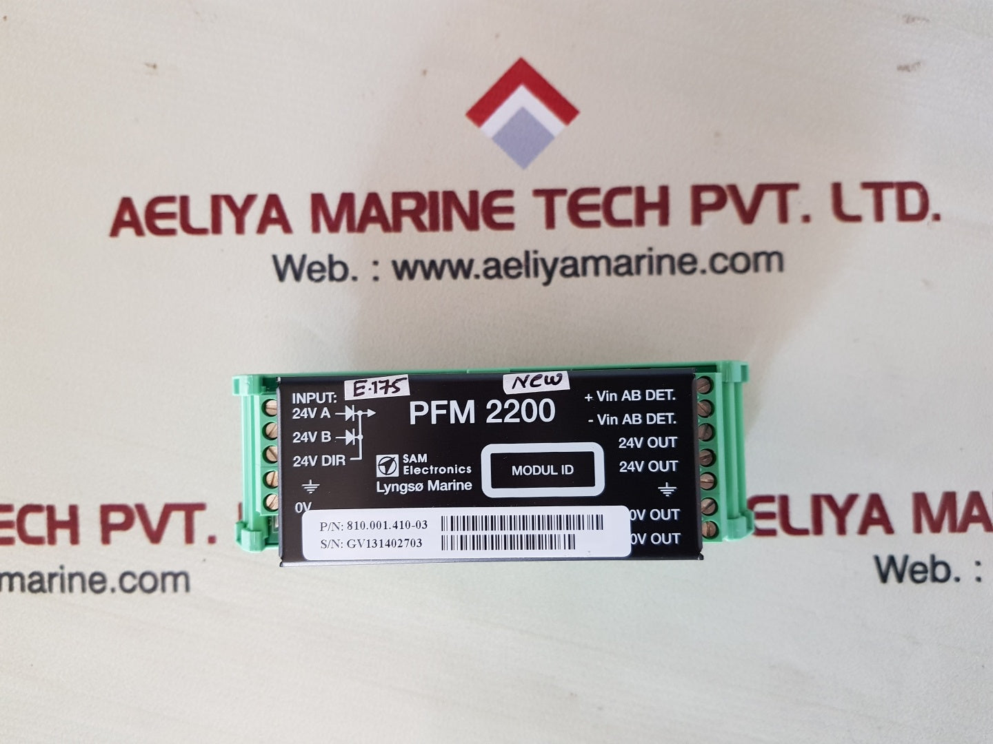 Sam electronics/lyngso marine pfm 2200 module 810.001.410-03