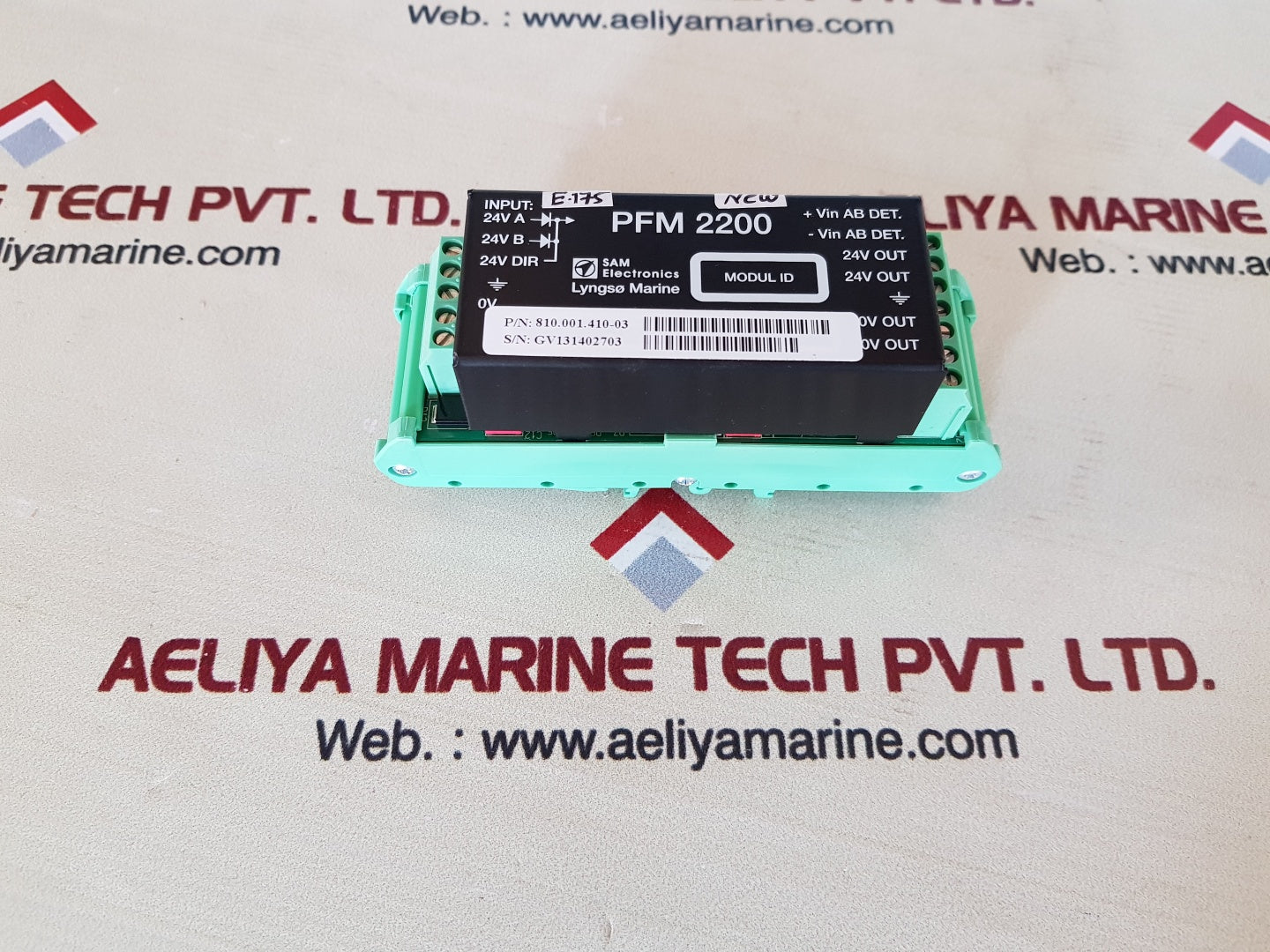 Sam electronics/lyngso marine pfm 2200 module 810.001.410-03