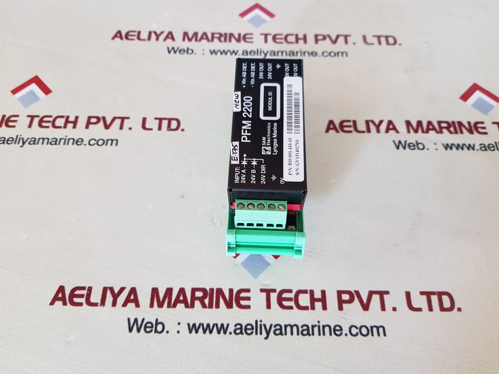 Sam electronics/lyngso marine pfm 2200 module 810.001.410-03