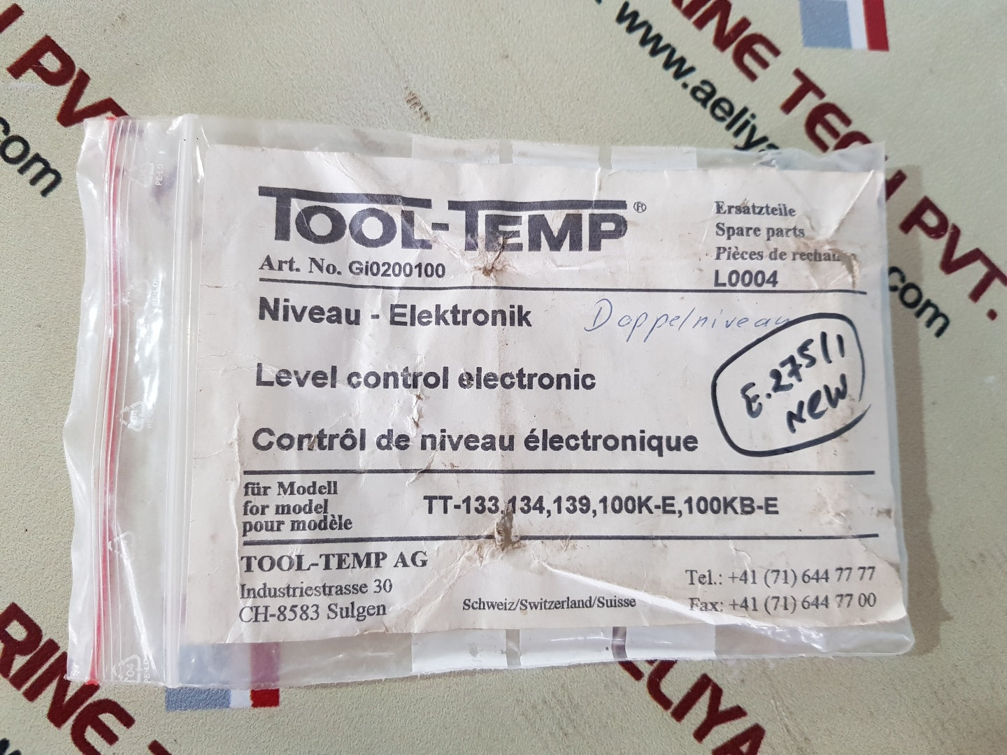 Tool temp gi0200100 relay dnk 6282