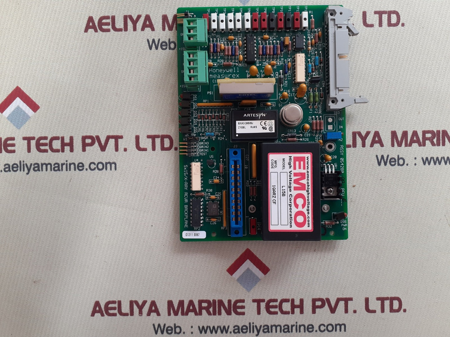 Honeywell measurex 04428001 rev A pcb card 054280 00
