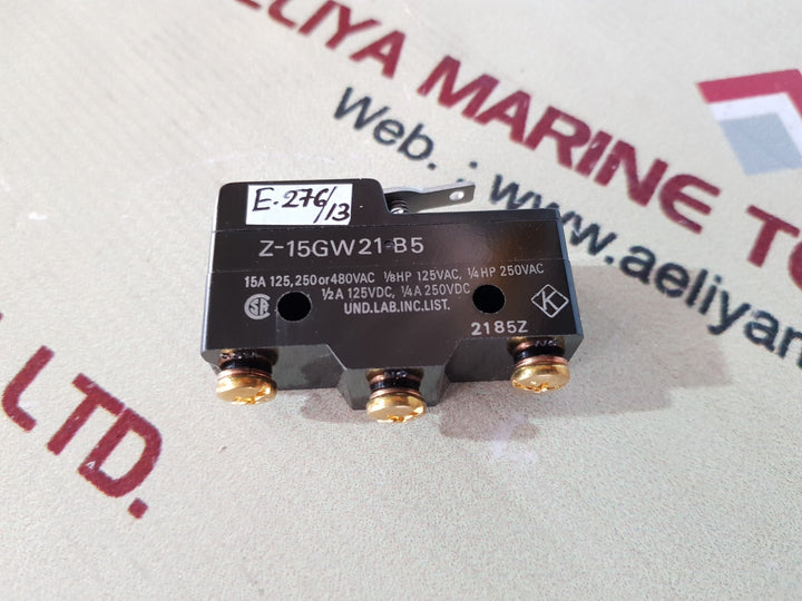 Omron z-15gw21 b5 limit switch