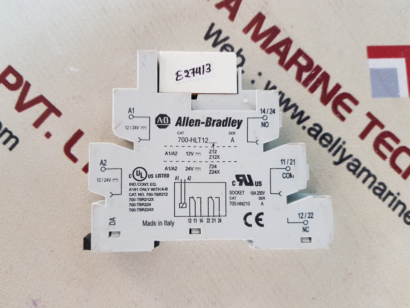 Allen-bradley 700-hlt12 ser.A terminal block