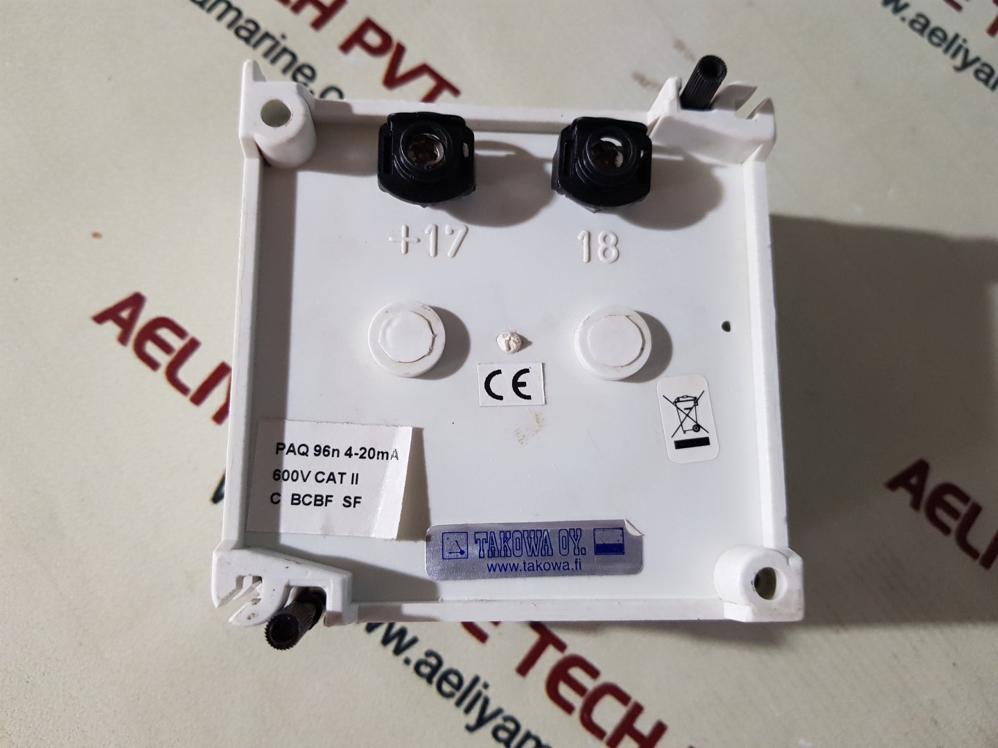 Takowa paq96n 4-20ma rpm meter