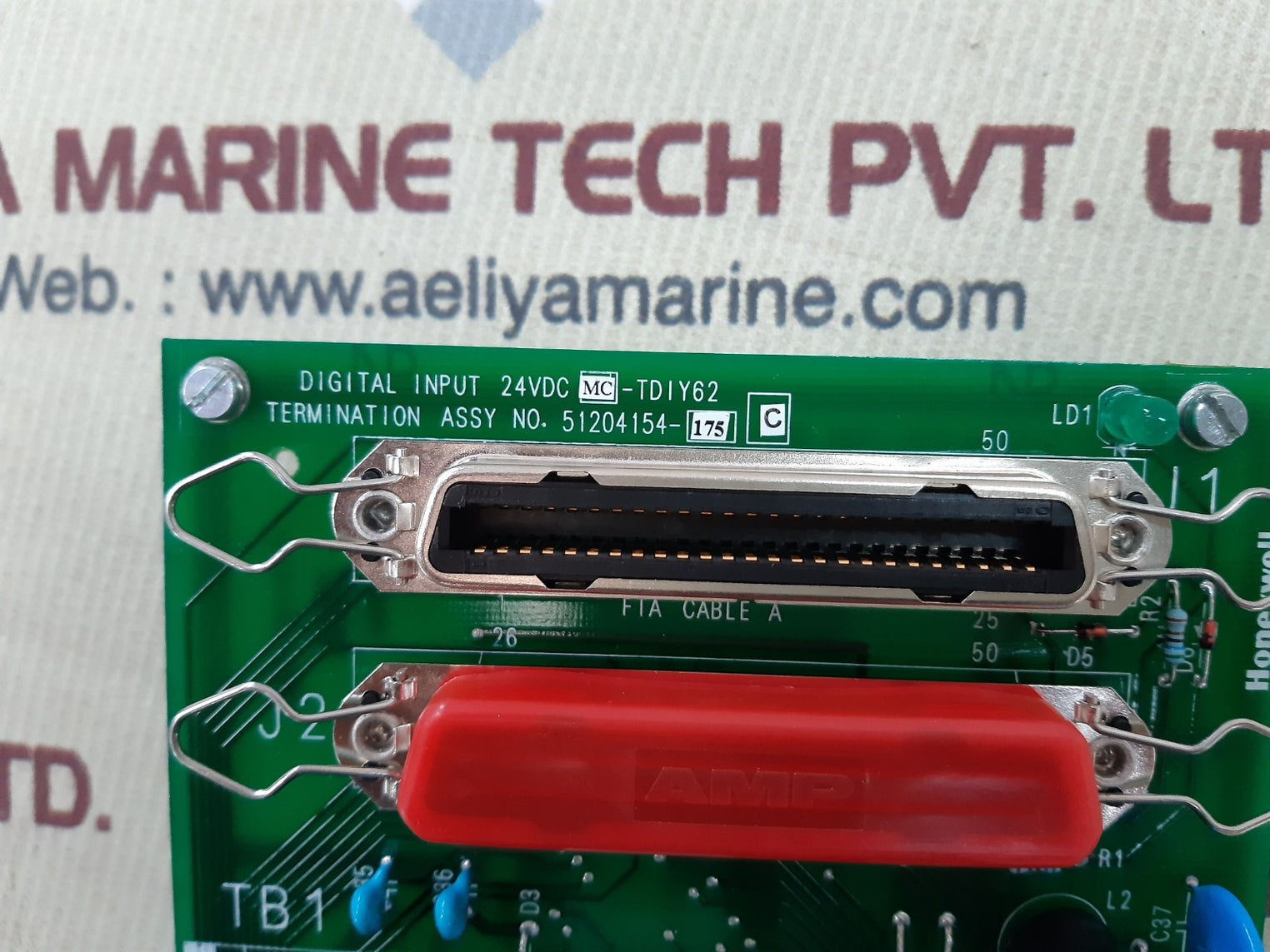 Honeywell 51204154-175 digital input module 24vdc mc-tdiy62