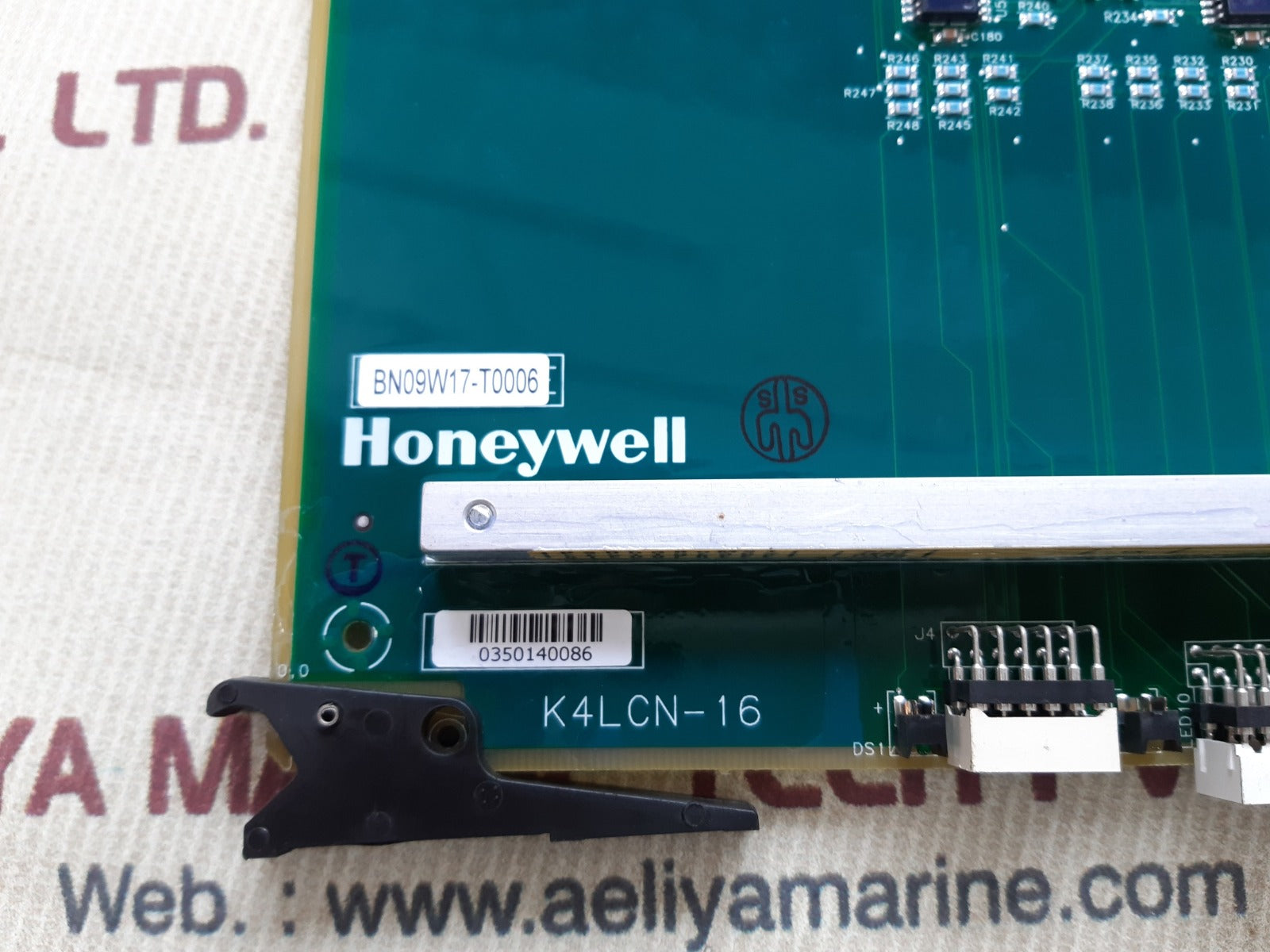 Honeywell k4lcn-16 51403519-160 memory processor card