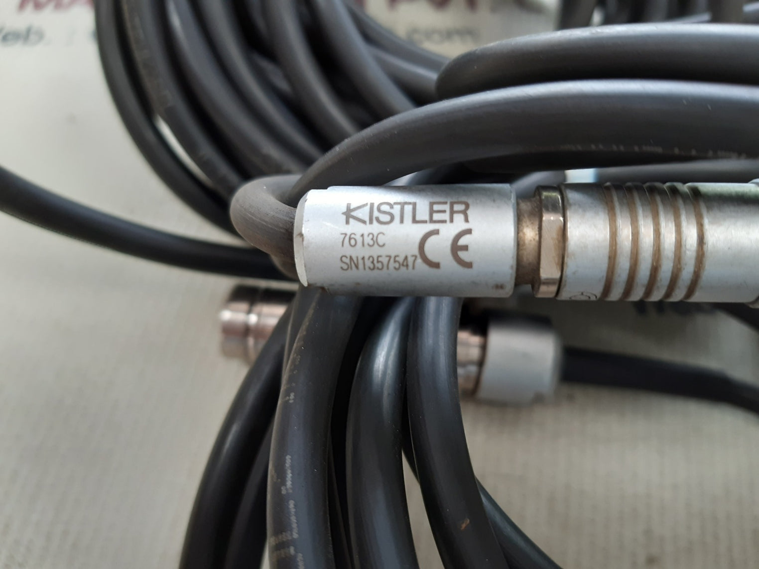 Kistler 7613c piezoelectric pressure sensor with adapter