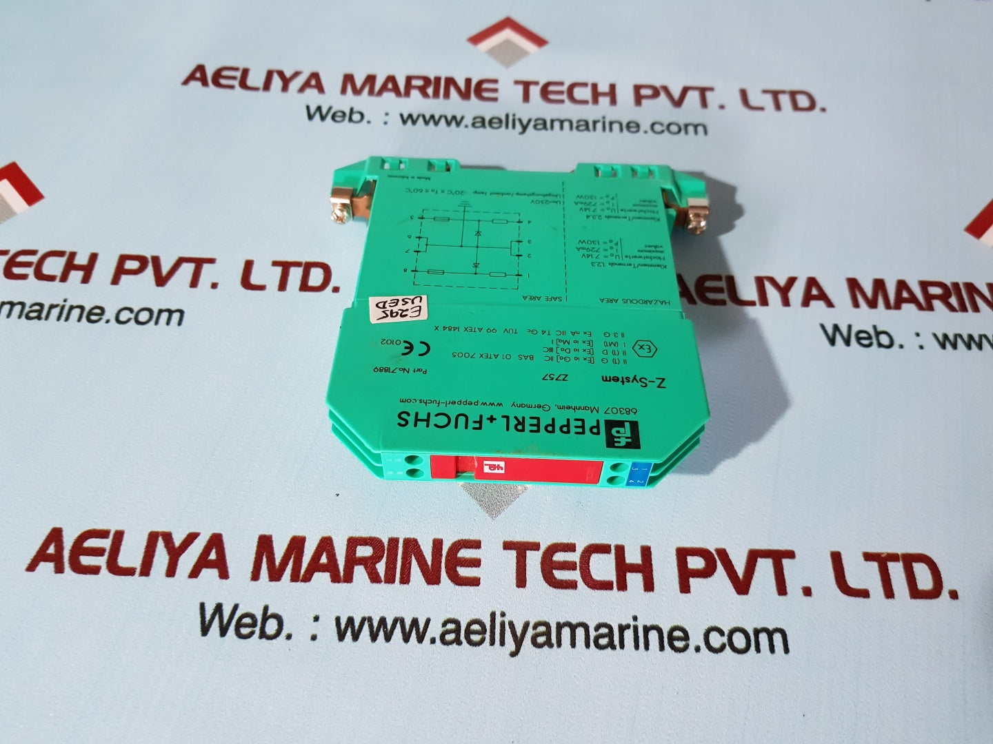 Pepperl fuchs isolated barriers z system z757 71889