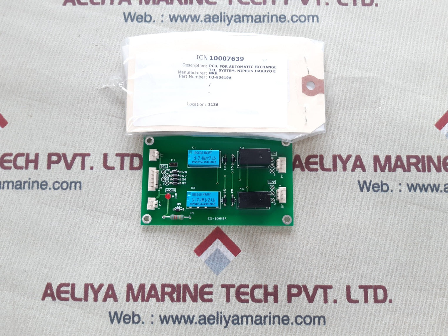 Nkk eq-80619a pcb card