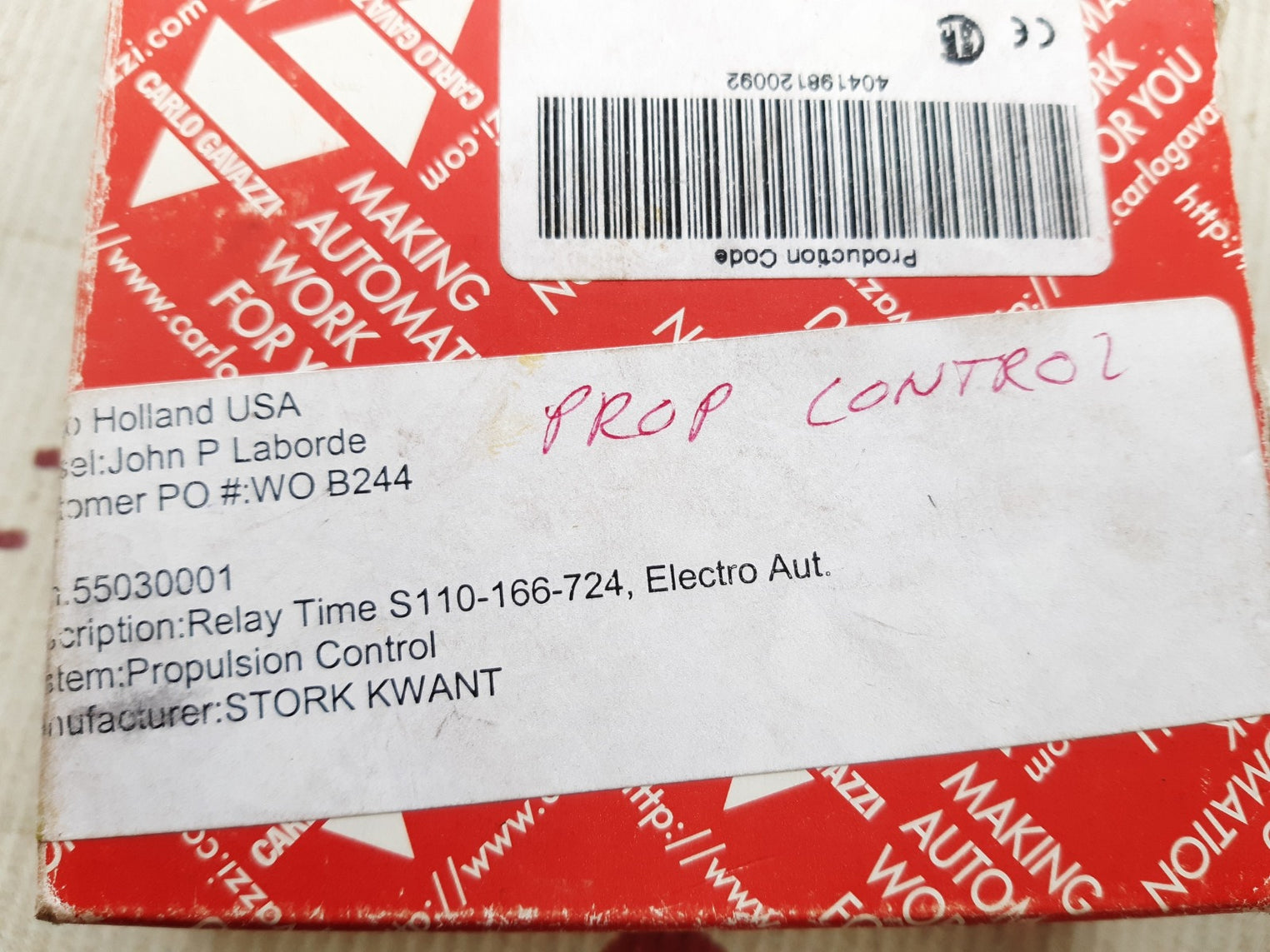 Carlo gavazzi s 110 166 724 combi timer