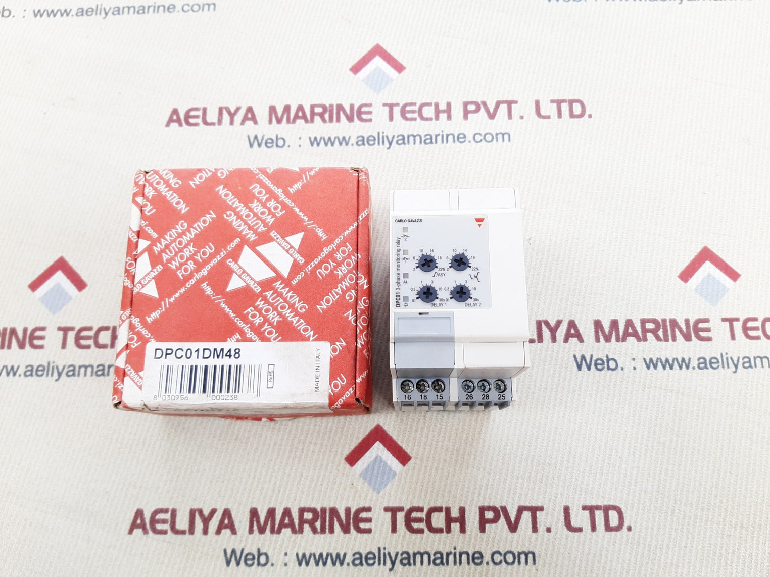 Carlo gavazzi dpc01dm48 3-phase monitoring relay