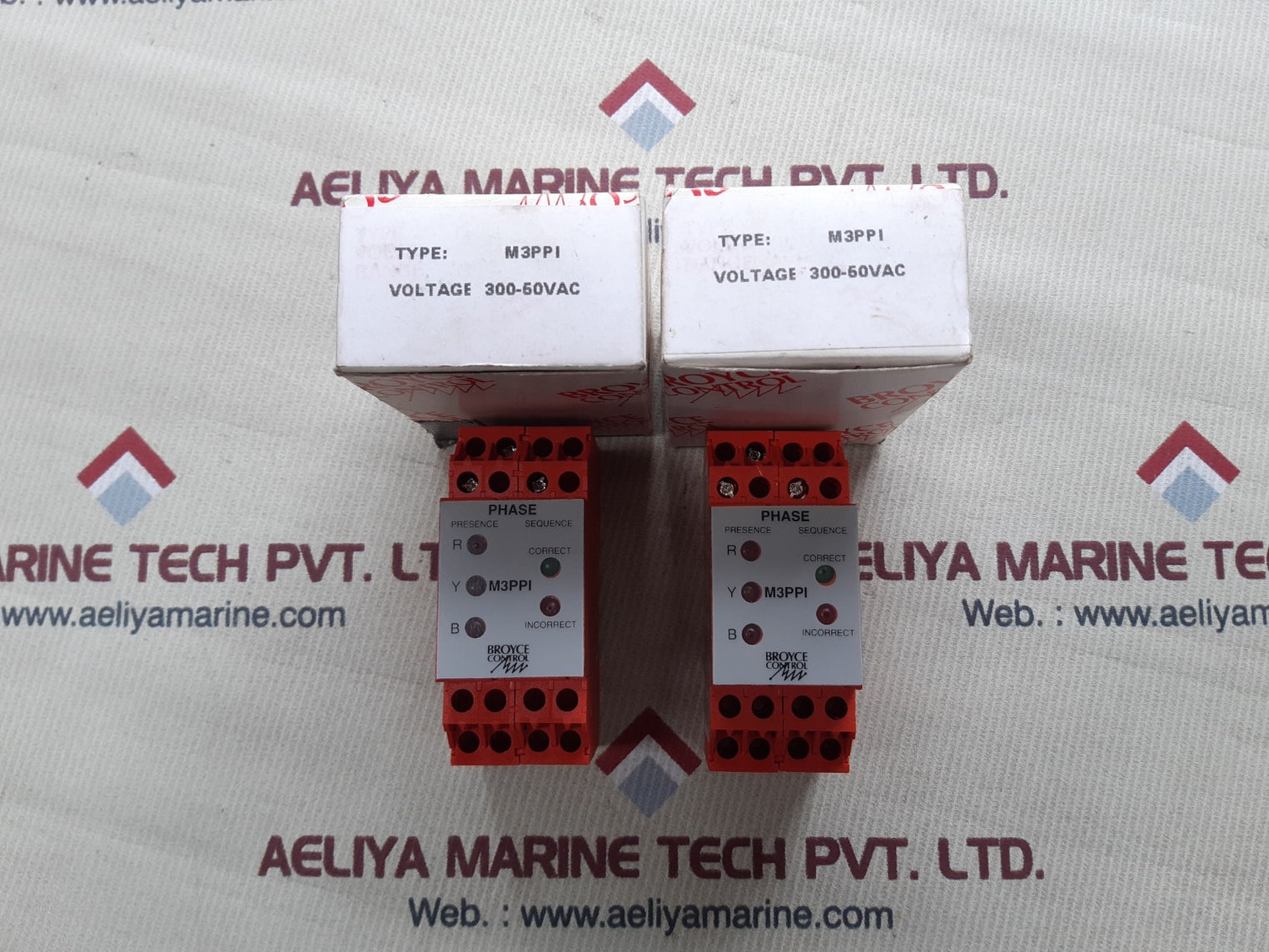 Broyce control m3ppi control phase monitoring relay