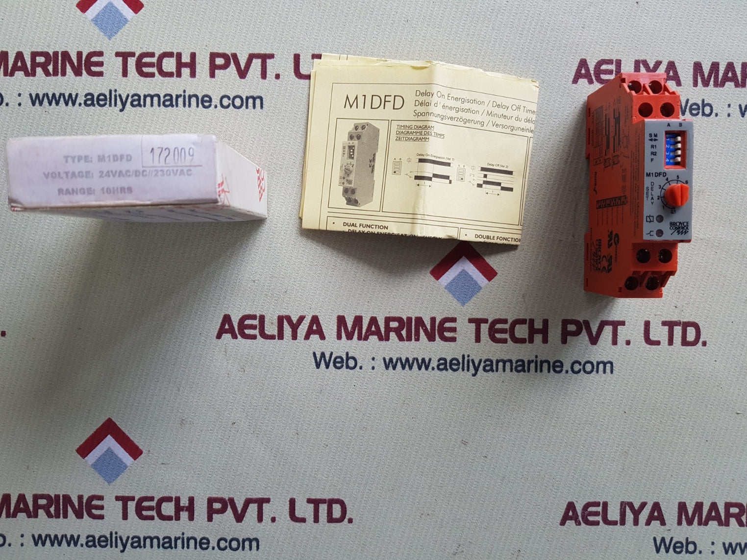 Broyce control m1dfd multi function time relay