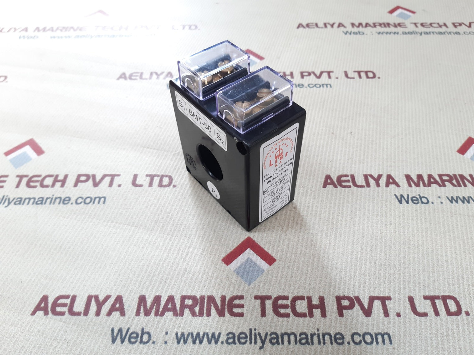 Lier 50/5a current transformer