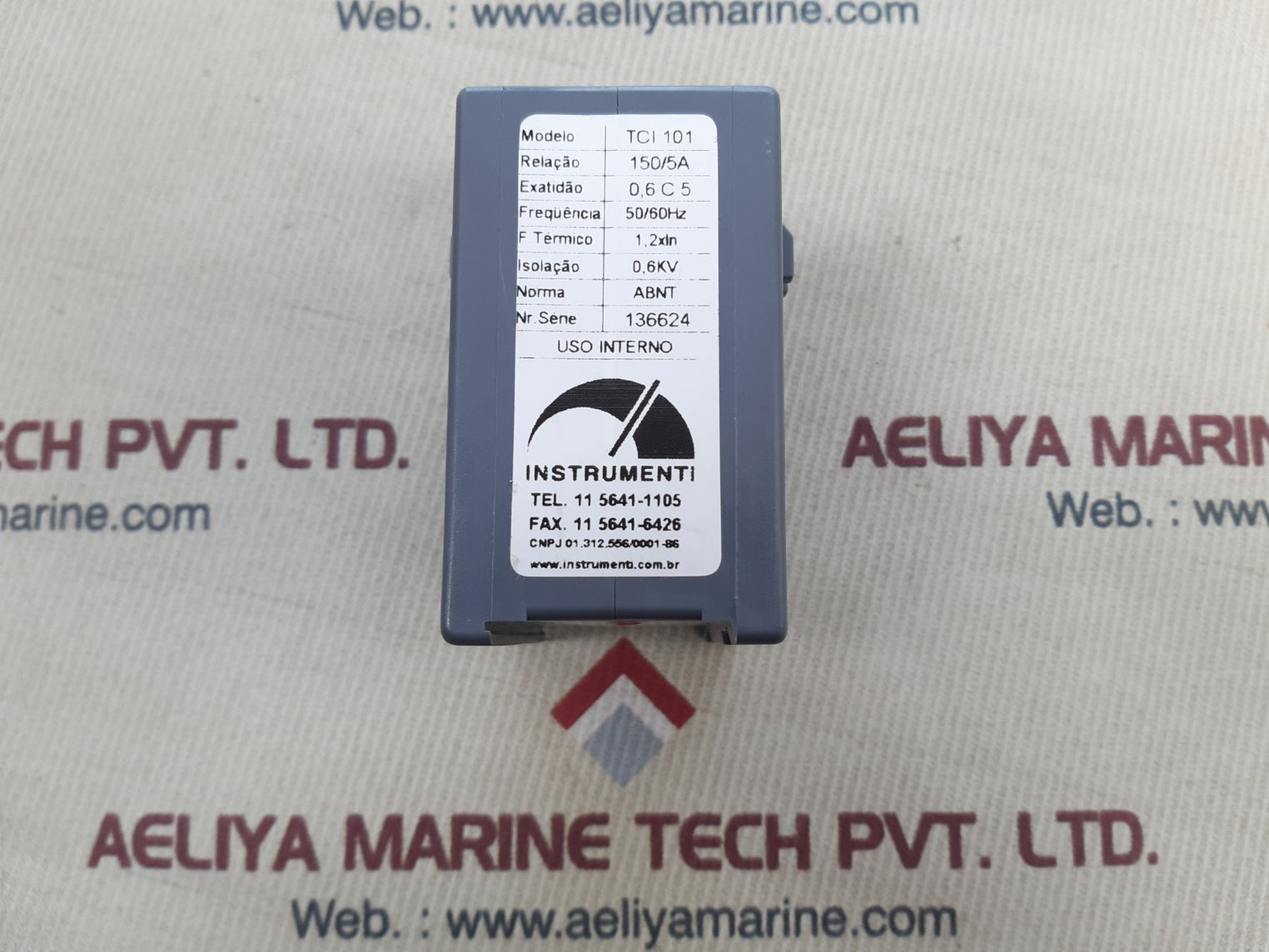 Instrumenti tci 101 current transformer 150/5a