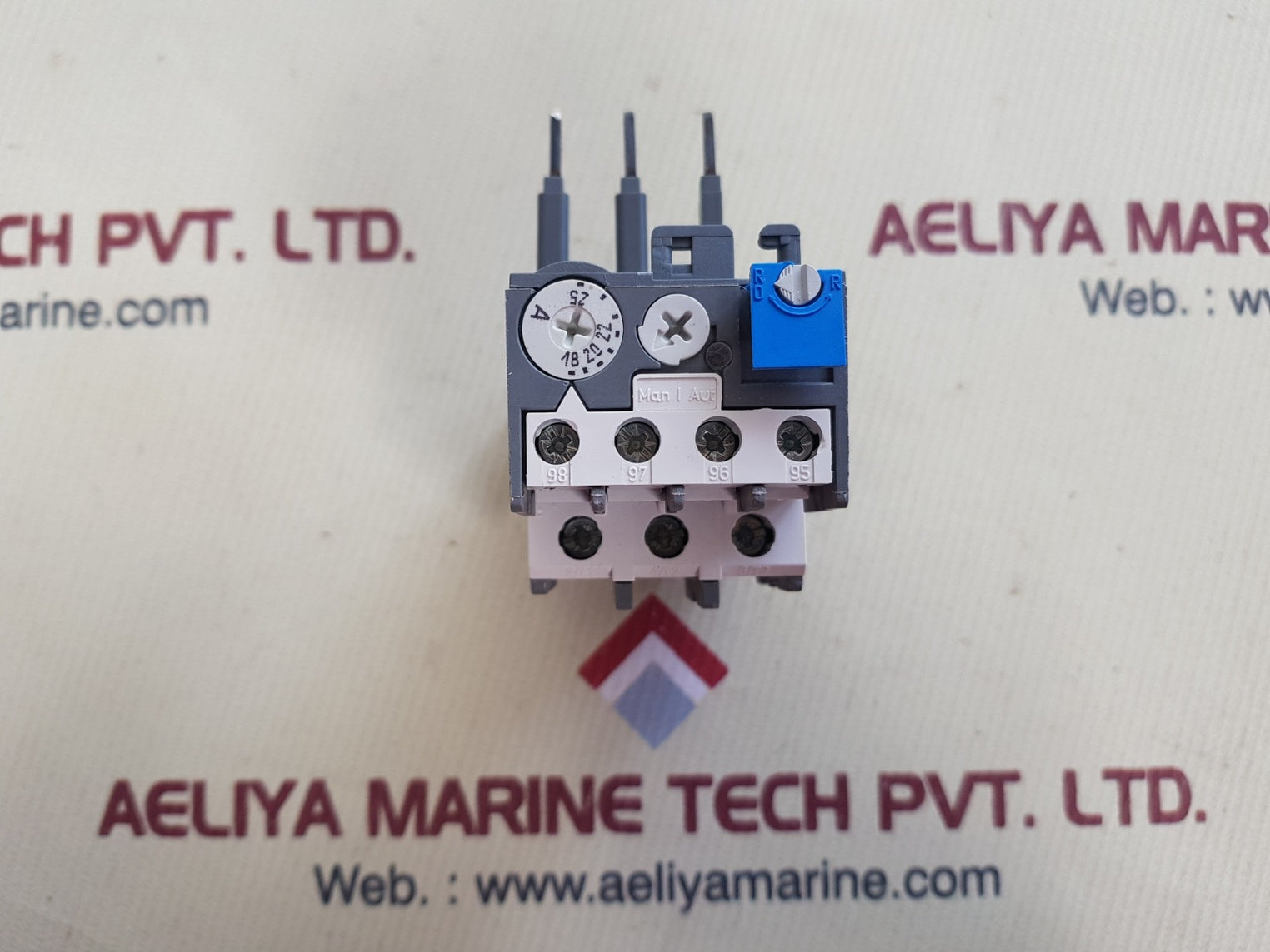 Abb ta25du relay thermal overload 18 amp to 25 amp