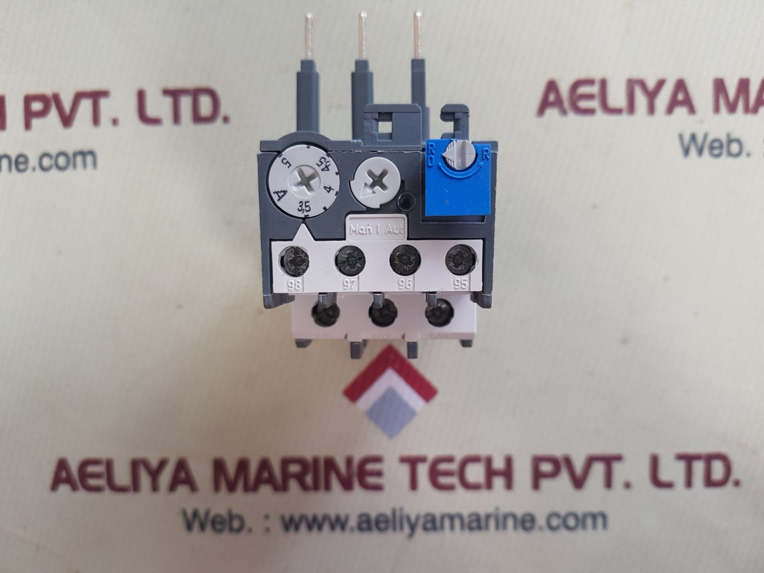 Abb ta25 du thermal overload relay 3.5 amp to 5 amp