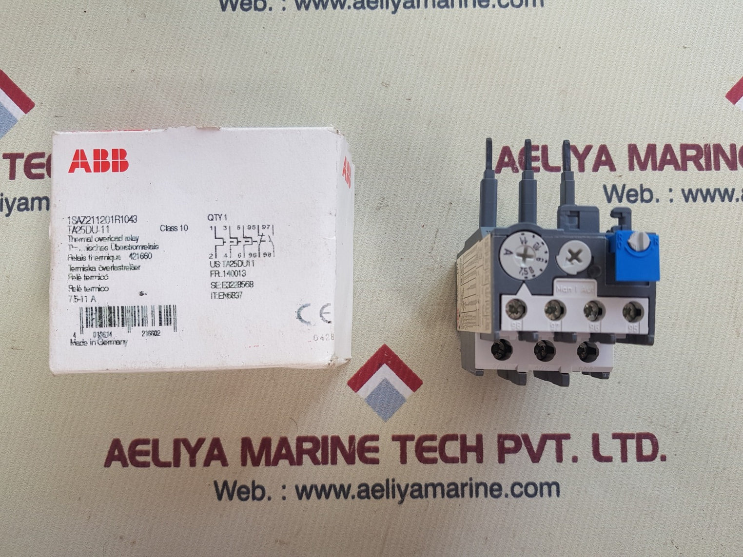 Abb ta25 du overload relay